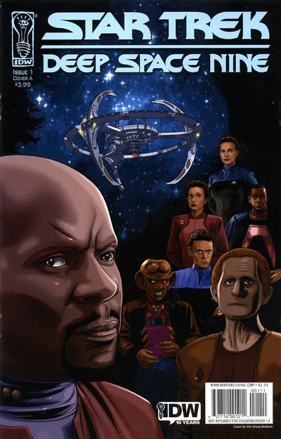 Cover for Star Trek: Deep Space Nine: Fool's Gold (IDW, 2009 series) #1 [Cover A]