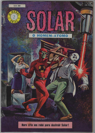 Cover for O Herói (3ª série) [Solar] (Editora Brasil-América [EBAL], 1966 series) #2