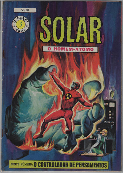Cover for O Herói (3ª série) [Solar] (Editora Brasil-América [EBAL], 1966 series) #3