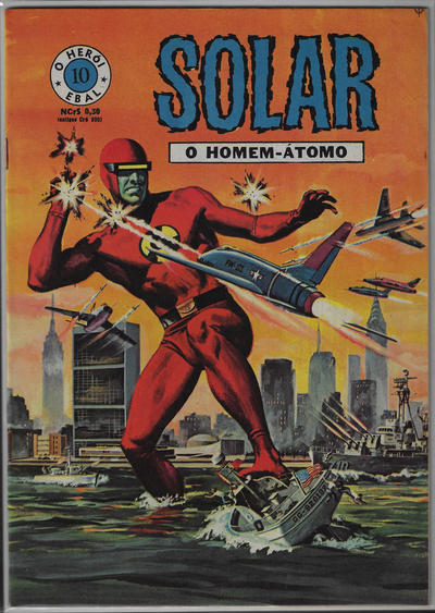 Cover for O Herói (3ª série) [Solar] (Editora Brasil-América [EBAL], 1966 series) #10