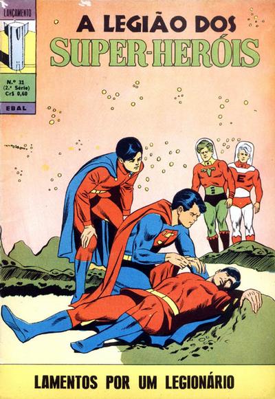 Cover for Lançamento (2ª Série) [A Legião dos Super-Heróis] (Editora Brasil-América [EBAL], 1968 series) #31
