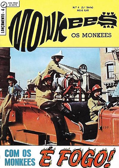 Cover for Lançamento (1ª Série) [Os Monkees] (Editora Brasil-América [EBAL], 1968 series) #4