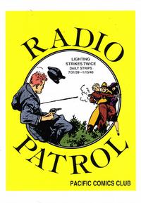 Cover Thumbnail for Radio Patrol (Pacific Comics Club, 2001 series) 