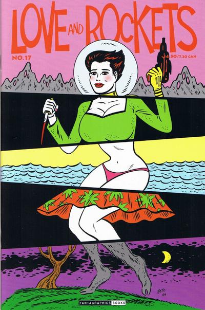 Cover for Love and Rockets (Fantagraphics, 2001 series) #17