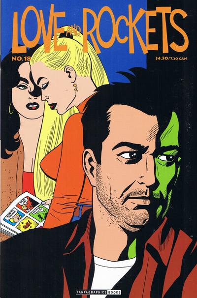 Cover for Love and Rockets (Fantagraphics, 2001 series) #18