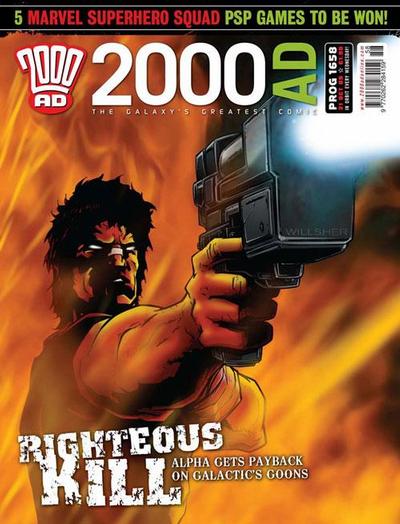 Cover for 2000 AD (Rebellion, 2001 series) #1658