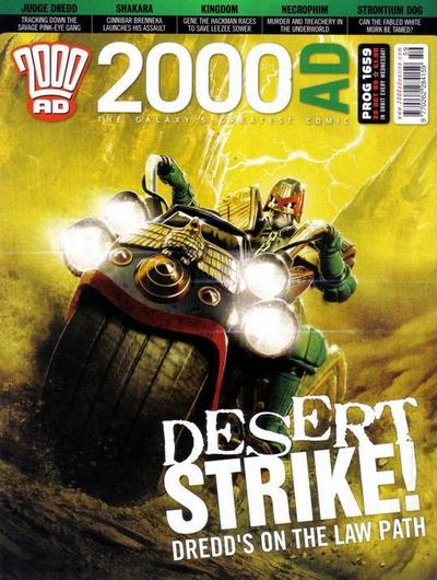 Cover for 2000 AD (Rebellion, 2001 series) #1659