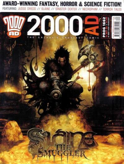 Cover for 2000 AD (Rebellion, 2001 series) #1662