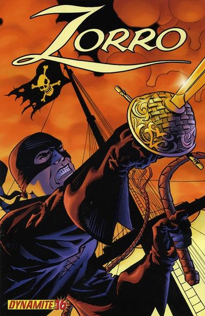 Cover for Zorro (Dynamite Entertainment, 2008 series) #16