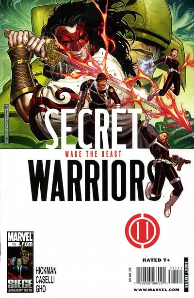 Cover for Secret Warriors (Marvel, 2009 series) #11