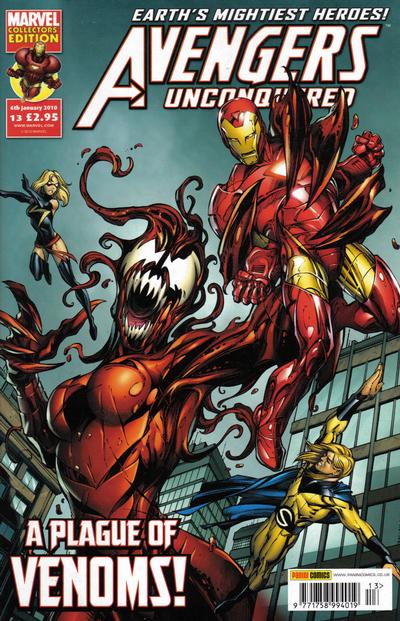 Cover for Avengers Unconquered (Panini UK, 2009 series) #13