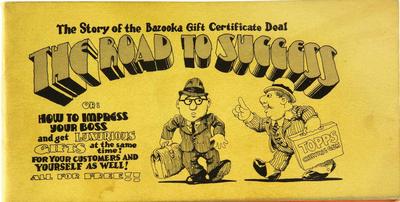 Cover for The Road to Success (Topps, 1965 series) 