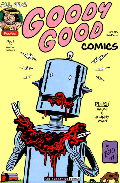 Cover for Goody Good Comics (Fantagraphics, 2000 series) #1