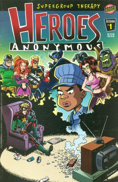 Cover for Heroes Anonymous (Bongo, 2003 series) #1