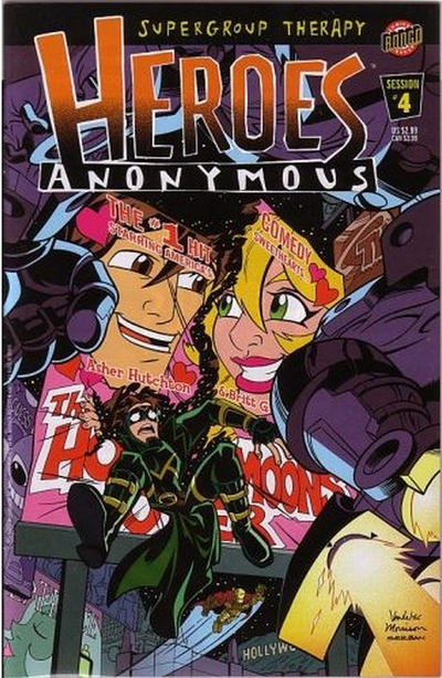 Cover for Heroes Anonymous (Bongo, 2003 series) #4