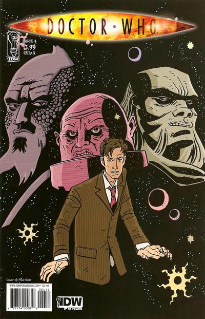 Cover for Doctor Who (IDW, 2009 series) #4 [Cover A]