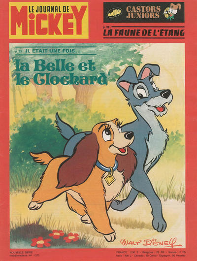 Cover for Le Journal de Mickey (Hachette, 1952 series) #1273