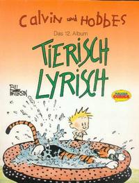 Cover Thumbnail for Calvin und Hobbes (Wolfgang Krüger Verlag, 1990 series) #12 - Tierisch lyrisch