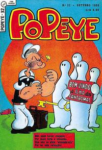 Cover Thumbnail for Popeye (Editora Brasil-América [EBAL], 1953 series) #32