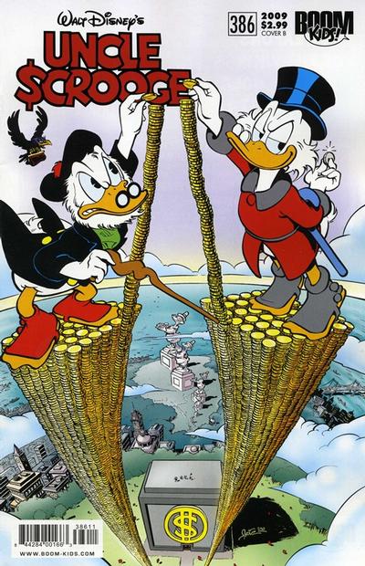 Cover for Uncle Scrooge (Boom! Studios, 2009 series) #386 [Cover B]
