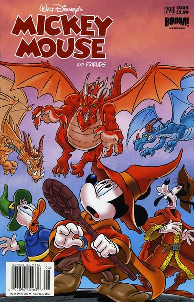 Cover for Mickey Mouse and Friends (Boom! Studios, 2009 series) #298 [Newsstand]