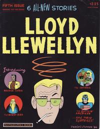 Cover for Lloyd Llewellyn (Fantagraphics, 1986 series) #5