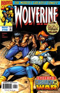 Cover Thumbnail for Wolverine (Marvel, 1988 series) #118 [Direct Edition]