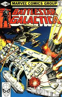 Cover for Battlestar Galactica (Marvel, 1979 series) #13 [Direct]