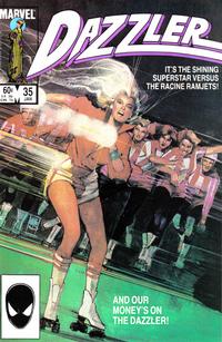 Cover for Dazzler (Marvel, 1981 series) #35 [Direct]