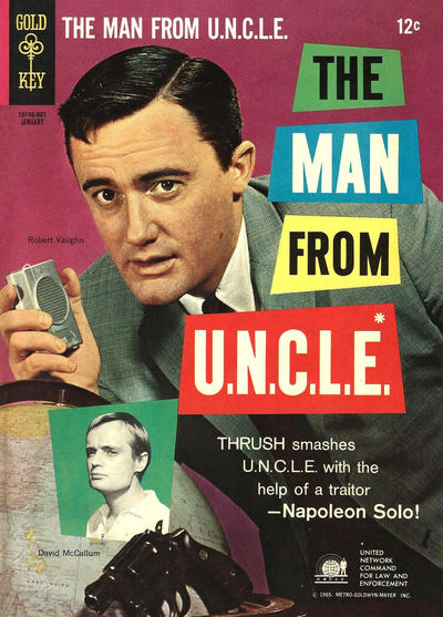 Cover for The Man from U.N.C.L.E. (Western, 1965 series) #4