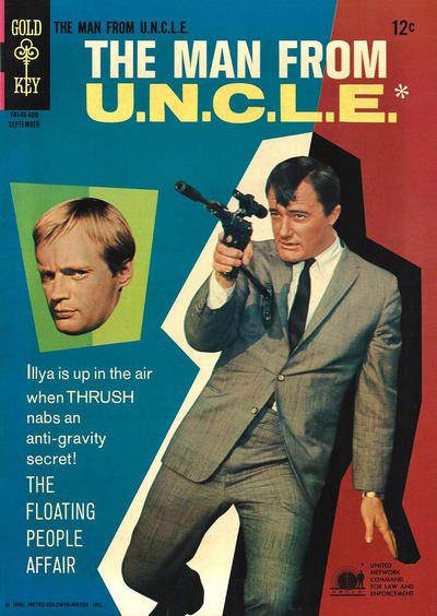 Cover for The Man from U.N.C.L.E. (Western, 1965 series) #8