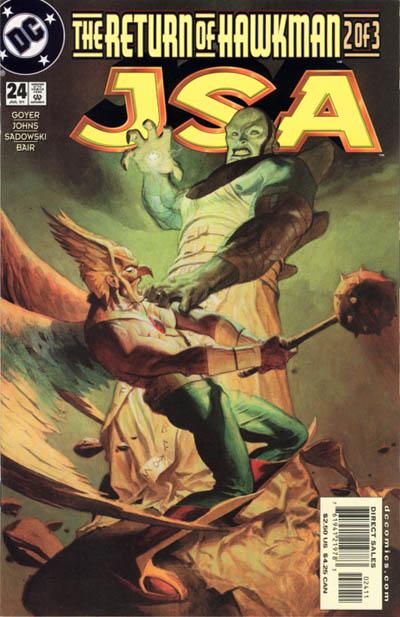 Cover for JSA (DC, 1999 series) #24