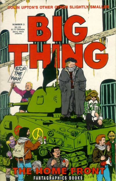Cover for Colin Upton's Other Big Thing (Fantagraphics, 1991 series) #3