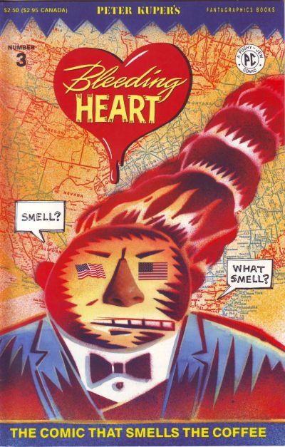 Cover for Bleeding Heart (Fantagraphics, 1991 series) #3