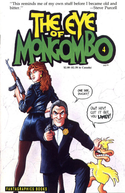 Cover for The Eye of Mongombo (Fantagraphics, 1989 series) #4