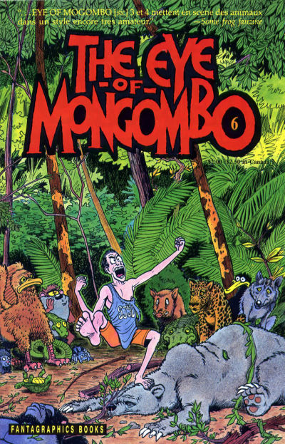 Cover for The Eye of Mongombo (Fantagraphics, 1989 series) #6