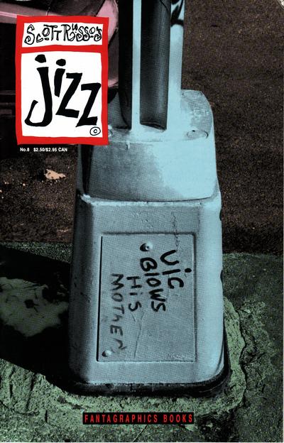 Cover for Jizz (Fantagraphics, 1991 series) #8