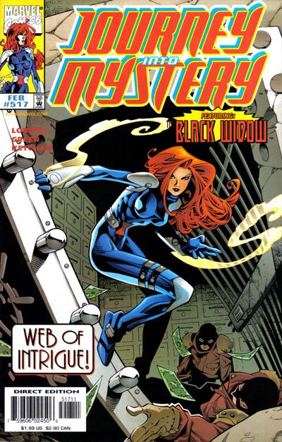 Cover for Journey into Mystery (Marvel, 1996 series) #517 [Direct Edition]