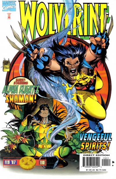 Cover for Wolverine (Marvel, 1988 series) #110 [Direct Edition]