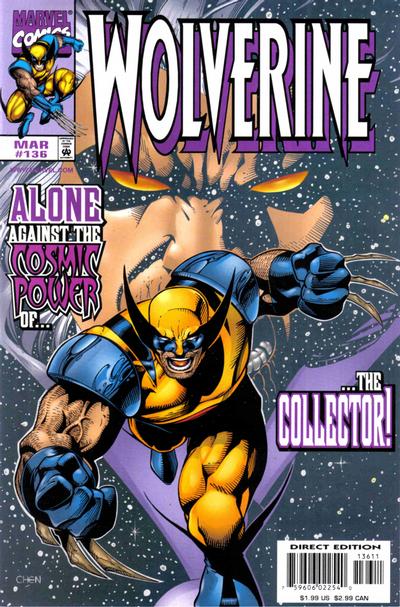 Cover for Wolverine (Marvel, 1988 series) #136 [Direct Edition]