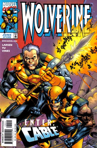 Cover for Wolverine (Marvel, 1988 series) #139 [Direct Edition]