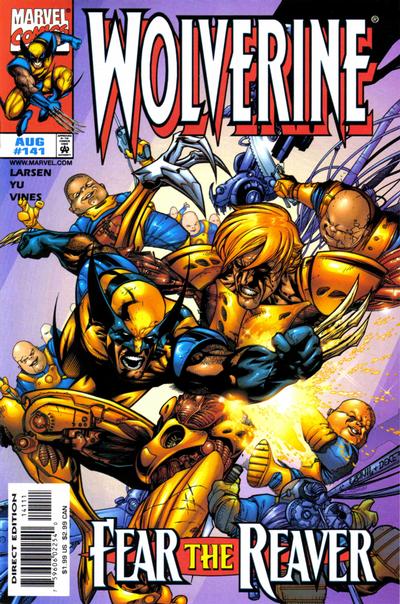 Cover for Wolverine (Marvel, 1988 series) #141 [Direct Edition]