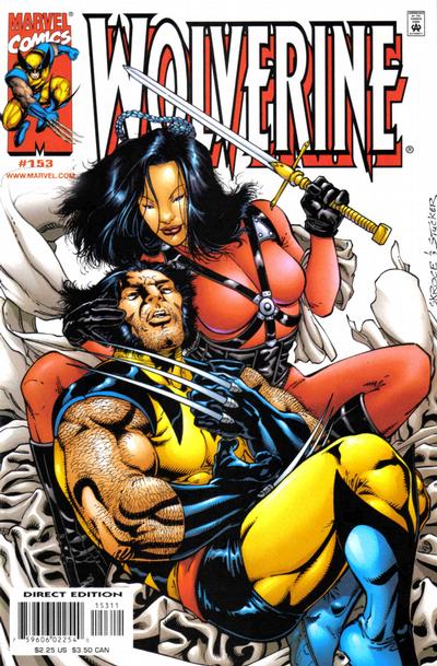 Cover for Wolverine (Marvel, 1988 series) #153 [Direct Edition]