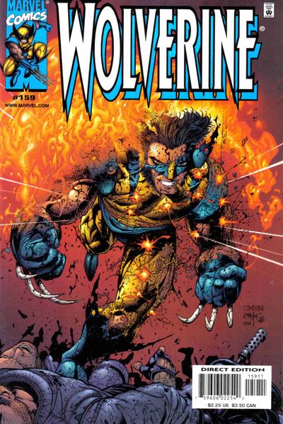 Cover for Wolverine (Marvel, 1988 series) #159 [Direct Edition]