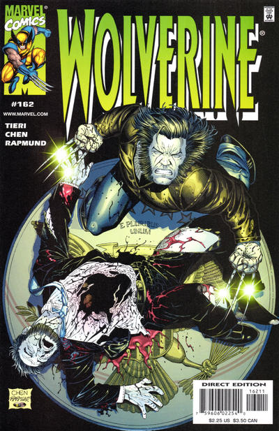 Cover for Wolverine (Marvel, 1988 series) #162 [Direct Edition]
