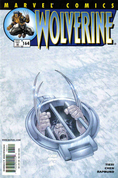 Cover for Wolverine (Marvel, 1988 series) #164 [Direct Edition]