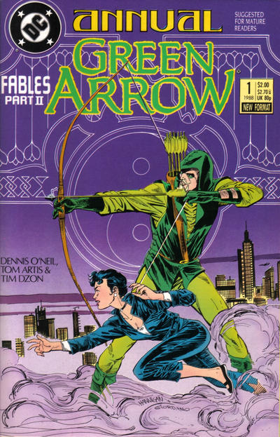 Cover for Green Arrow Annual (DC, 1988 series) #1