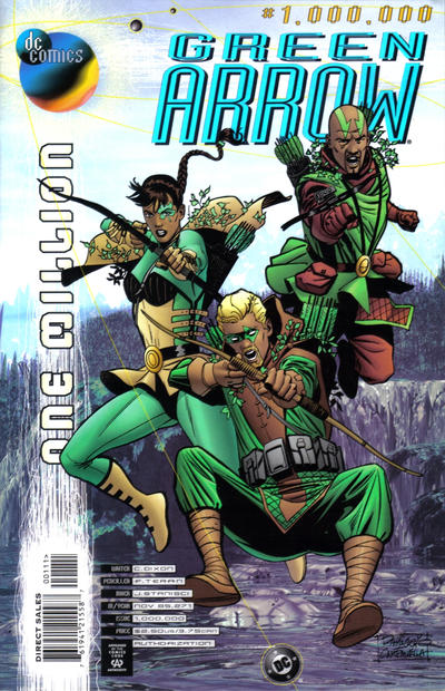 Cover for Green Arrow (DC, 1988 series) #1,000,000 [Direct Sales]