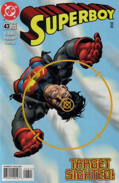 Cover for Superboy (DC, 1994 series) #43 [Direct Sales]