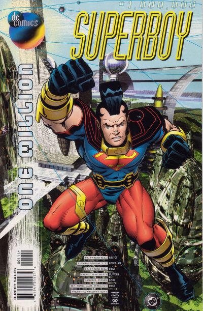 Cover for Superboy (DC, 1994 series) #1,000,000 [Direct Sales]